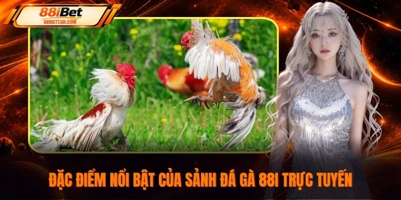Đặc điểm nổi bật của sảnh đá gà 88I trực tuyến