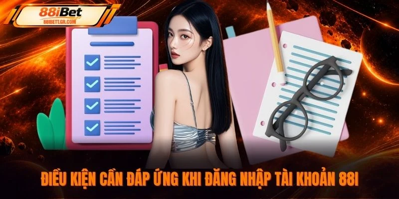 Điều kiện cần đáp ứng khi đăng nhập tài khoản 88I