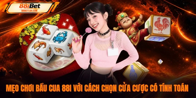 Mẹo chơi bầu cua 88I với cách chọn cửa cược có tính toán