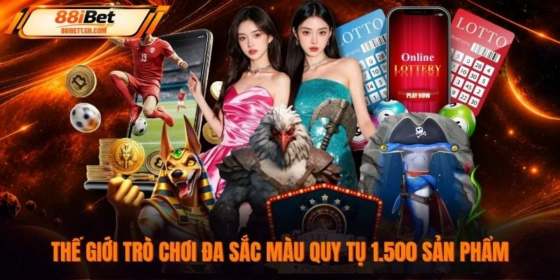 Thế giới trò chơi đa sắc màu quy tụ 1.500 sản phẩm